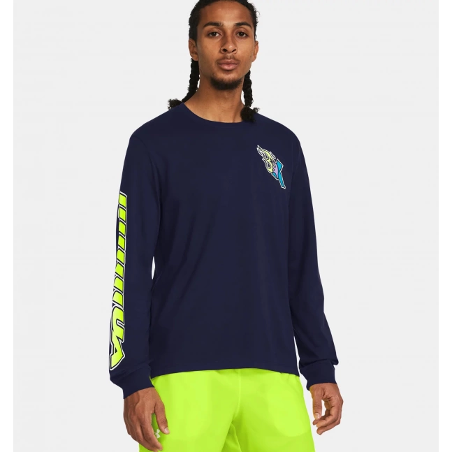 Pánské tričko Under Armour RUN ANYWHERE LS