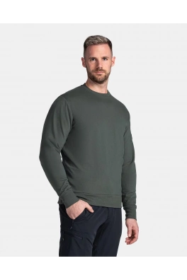 Pánská crewneck mikina Kilpi OIRAN-M Tmavě zelená