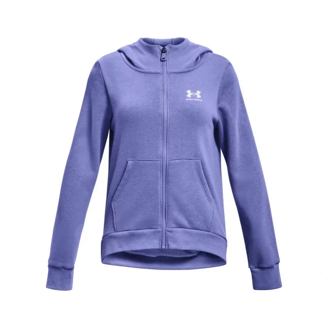 Dívčí fleecová mikina Under Armour Rival Fleece LU FZ Hoodie