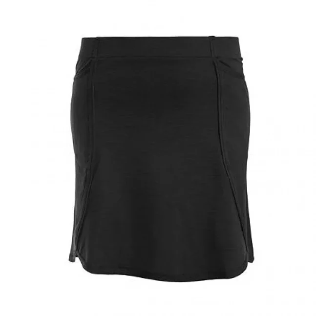 SENSOR MERINO ACTIVE dámská sukně černá velikost M