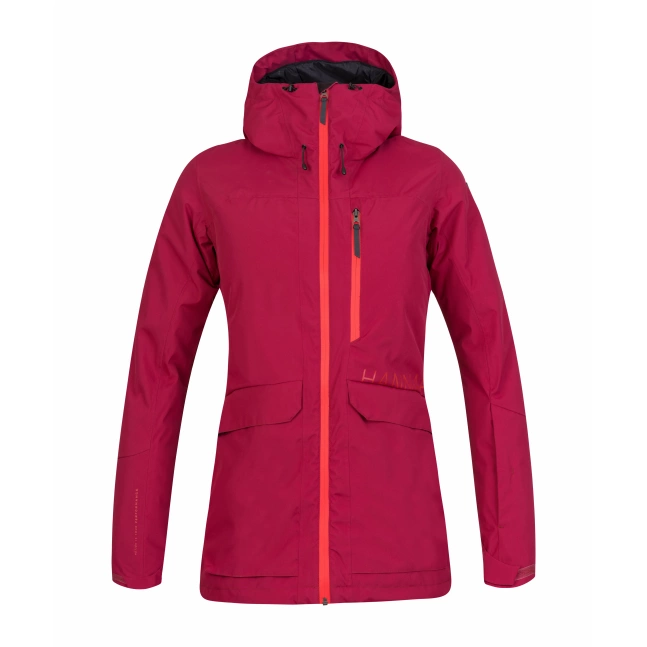 Klasická lyžařská dámská bunda Hannah MERILA FD anemone