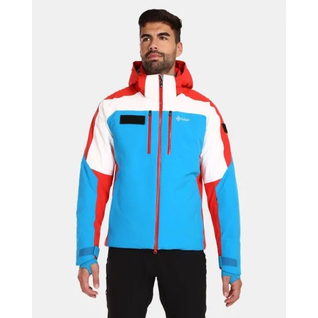 Pánská lyžařská bunda Kilpi DEXEN-M modrá/červená Pánská lyžařská bunda Kilpi DEXEN-M modrá/červená