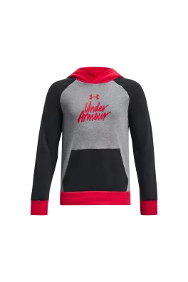 Chlapecká mikina Under Armour Rival Fleece Script CB HD