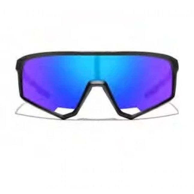 Sportovní sluneční brýle WAYE - 7 Black w Blue Multi lens Cat. 3