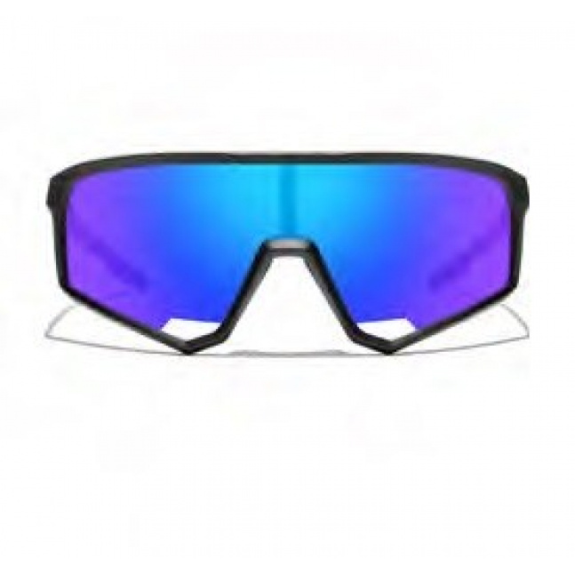 Sportovní sluneční brýle WAYE - 7 Black w Blue Multi lens Cat. 3