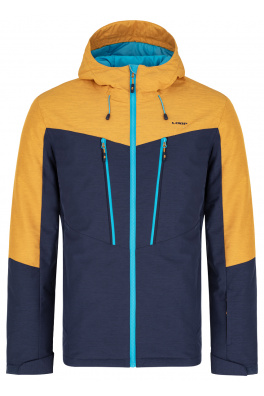 Pánská lyžařská bunda LOAP LAWRENCE Tmavě modrá/Žlutá