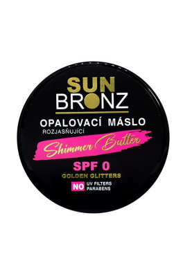 VIVACO Tělové máslo s rozjasňujícími glitry SPF 0 SUNBRONZ 100 ml