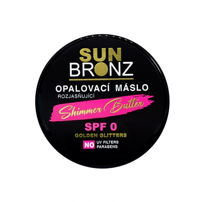 VIVACO Tělové máslo s rozjasňujícími glitry SPF 0 SUNBRONZ 100 ml