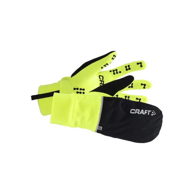 Rukavice CRAFT ADV Hybrid Weat žlutá
