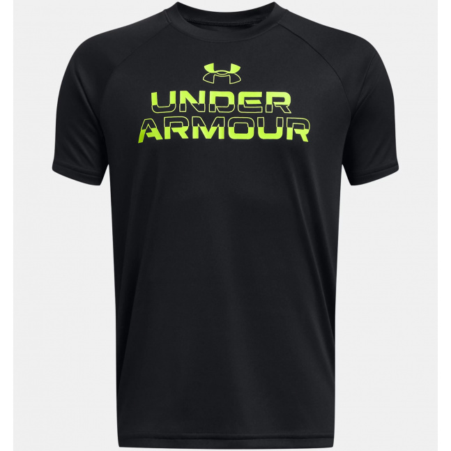 Chlapecké tričko Under Armour Tech Split Wordmark SS