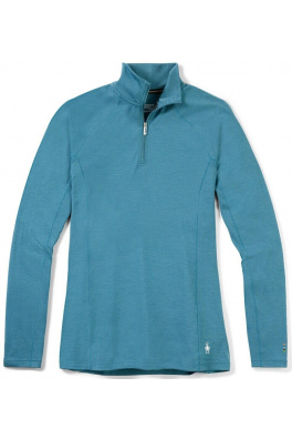 Smartwool W CLASSIC ALL-SEASON MERINO BL 1/4 ZIP B blue spruce