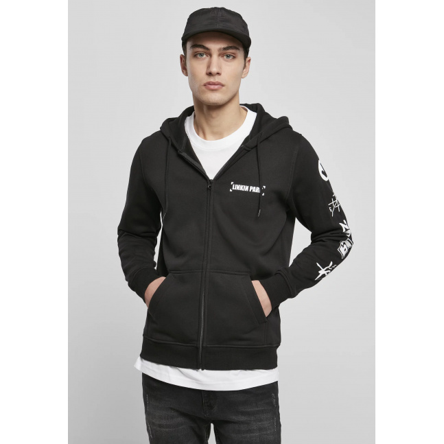 Linkin Park Anniversary Logo Zip Hoody černá