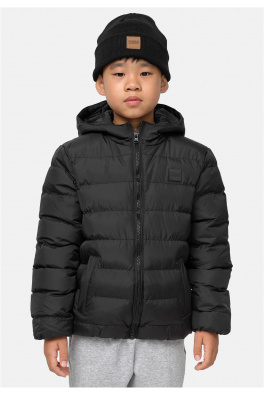 Boys Basic Bubble Jacket black/black/black