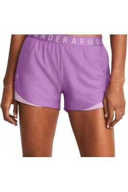 Dámské kraťasy Under Armour Play Up Short 3.0 - fialové