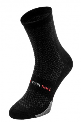 CYKLISTICKÉ PONOŽKY R2 ENDURANCE ATS11B black