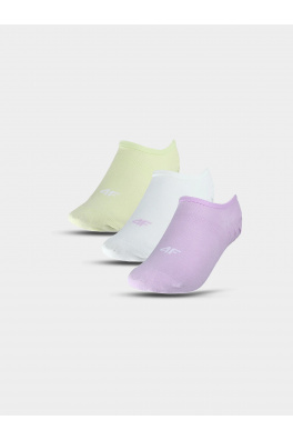 Dámské krátké ponožky casual (3 Pack) 4F - multibarevné