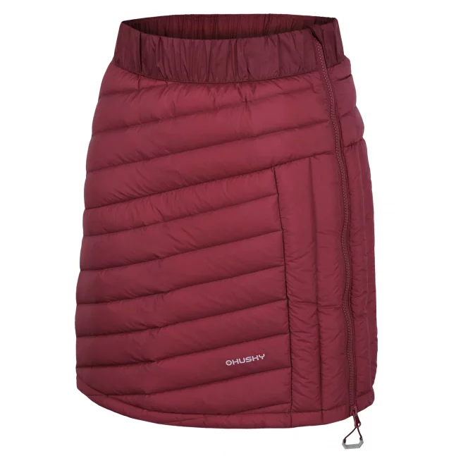 Dámská péřová sukně HUSKY Frozy L faded bordo