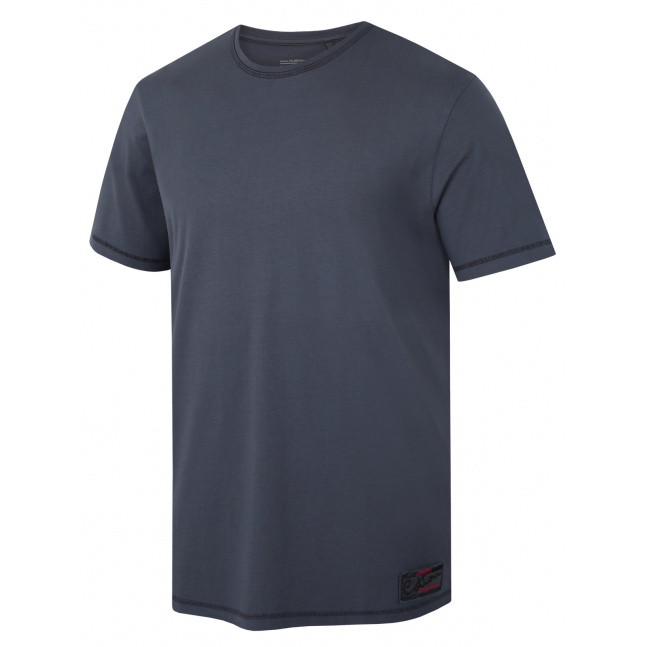 Pánské bavlněné triko HUSKY Tee Base M dark grey