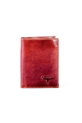 Pánská peněženka hnědé barvy s vyraženým emblémem
