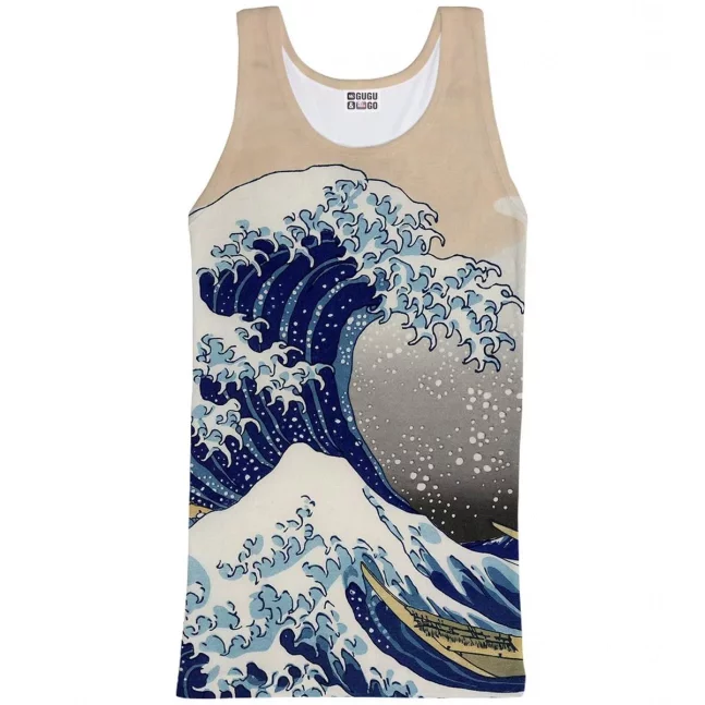 Tanktop Kanagawa Wave