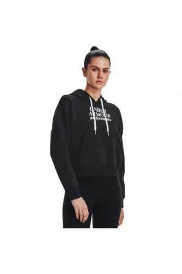 Dámská bavlněná mikina Under Armour Essential Script Hoodie