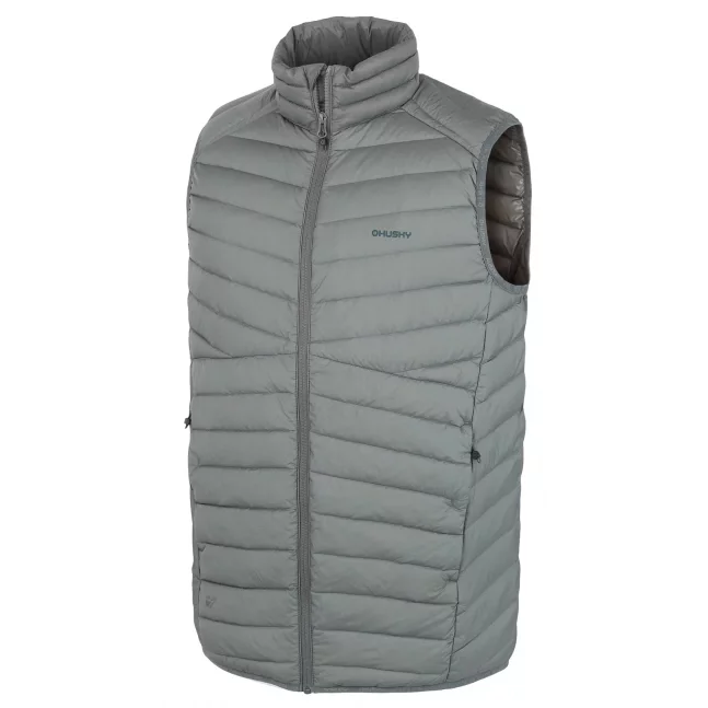 Pánská péřová vesta HUSKY Dresles M dk. grey green