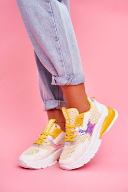 Women’s Sport Shoes Yellow Sportivo