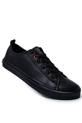 Men's Leather sneakers BIG STAR JJ174005 Black