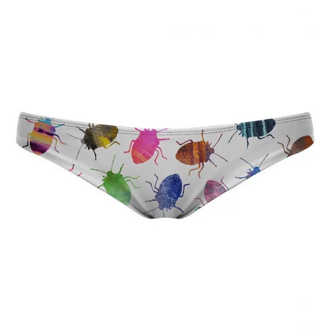 Regular Bikini Bottom Colorful Cockroaches