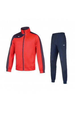 Men Knit Tracksuit(M)/Red/Navy