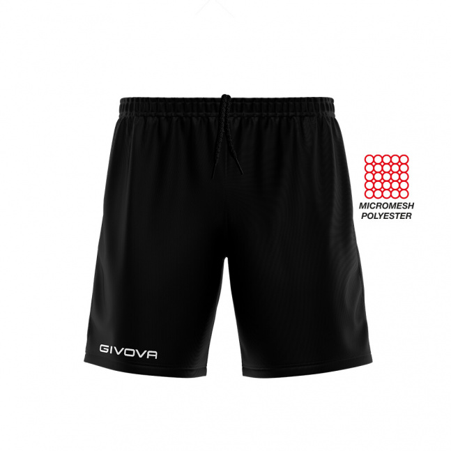 Pánské/chlapecké sportovní kraťasy GIVOVA One Black