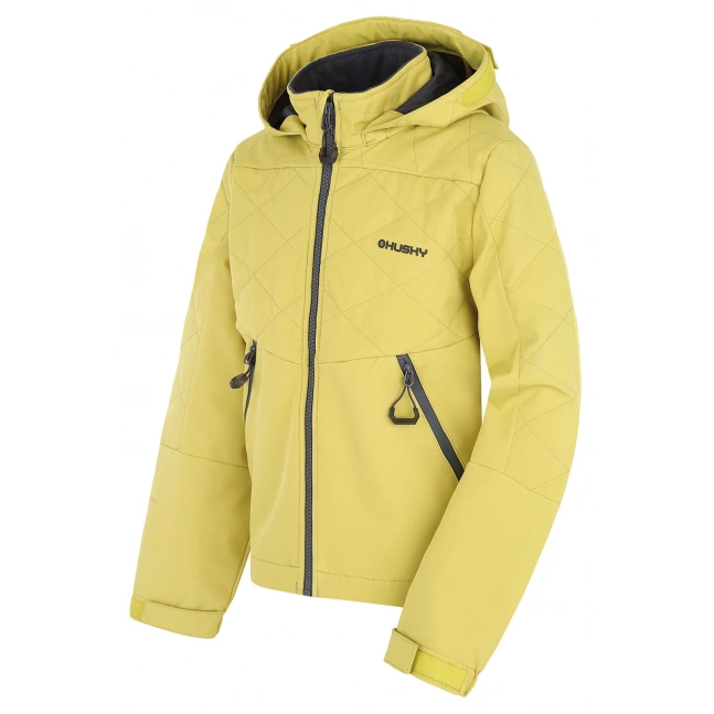 Dětská softshell bunda HUSKY Salex K lime green Dětská softshell bunda HUSKY Salex K lime green