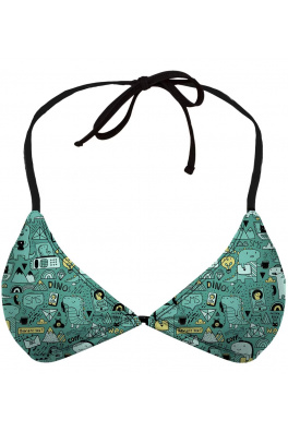 Bikini String Top Communication Dinosaurs