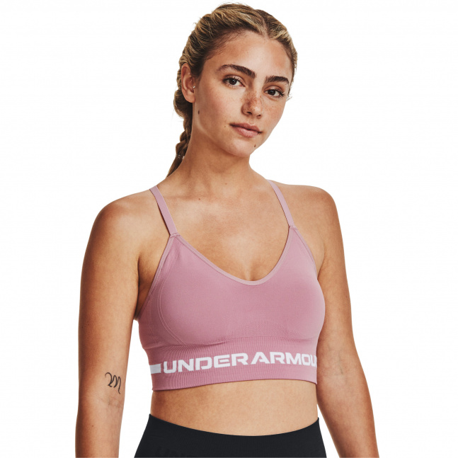 Dámská kompresní podprsenka Under Armour Seamless Low Long Bra