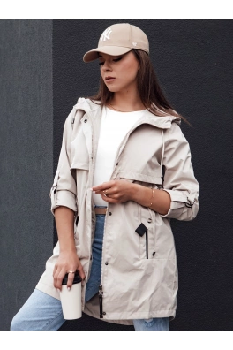 Dámská parka bunda STYLE QUEEN šedá Dstreet TY4394