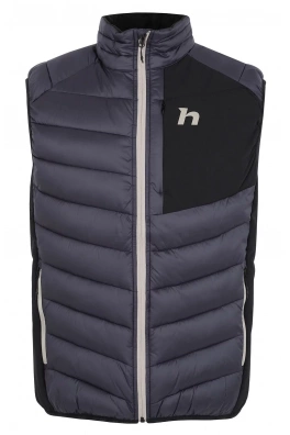 Pánská lehká sbalitelná vesta Hannah STOWE II graphite/anthracite