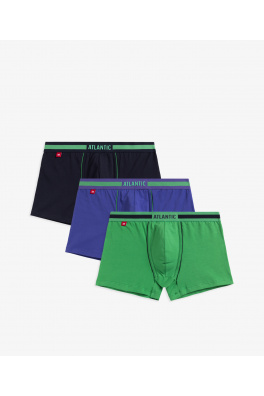 Pánské boxerky ATLANTIC 3Pack - vícebarevné