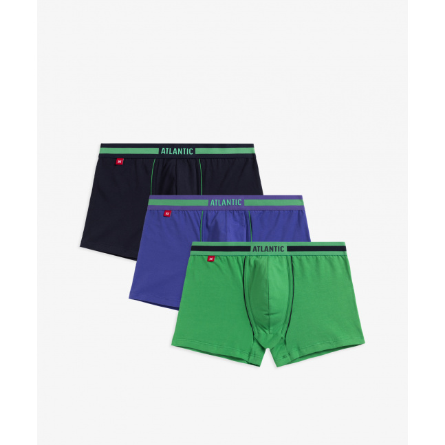 Pánské boxerky ATLANTIC 3Pack - vícebarevné