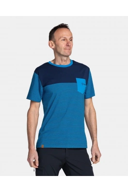 Pánské bavlněné triko Kilpi SORGA-M Tmavě modrá