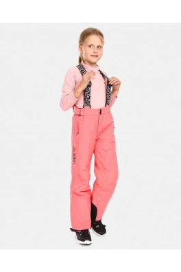 Dětské lyžařské kalhoty Kilpi GABONE-J Růžová