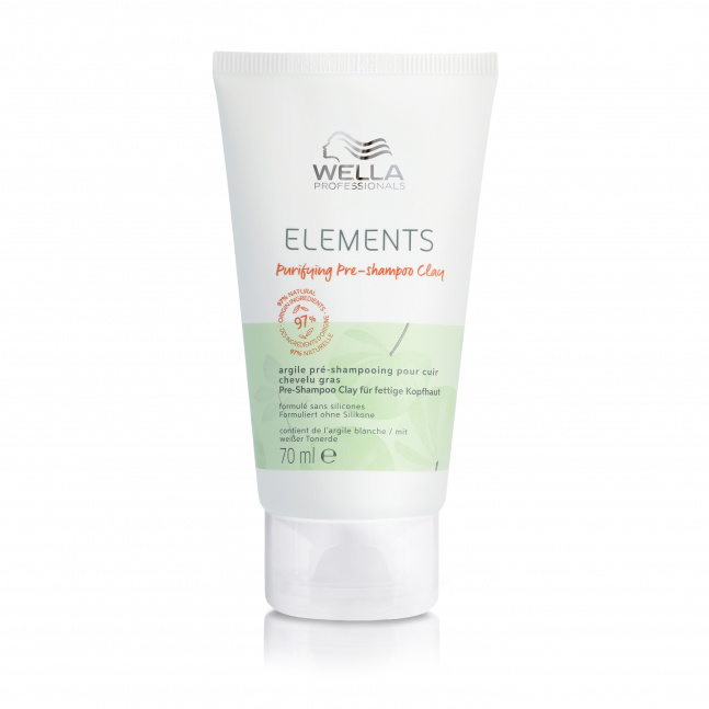 Wella Professionals Elements Purifying Pre-Shampoo Clay 70 ml NEW