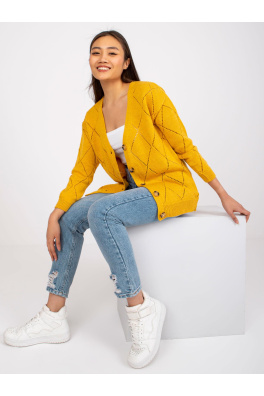 Žlutý svetr pro ženy s botami Elisabete RUE PARIS