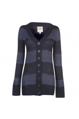 Lee Cooper Essential Stripe Cardigan Ladies