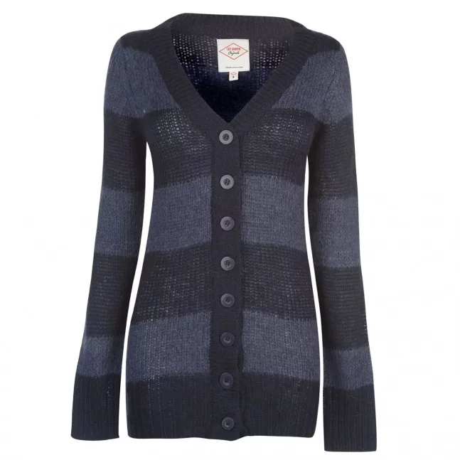 Lee Cooper Essential Stripe Cardigan Ladies