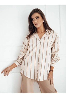TENESI dámská košile béžová Dstreet DY0380