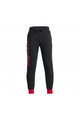 Chlapecké tepláky Under Armour Rival Fleece Script Jgrs