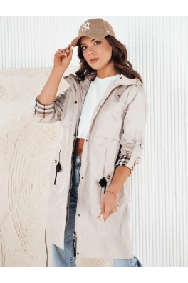 CIVIT ecru dámská bunda parka Dstreet TY4214