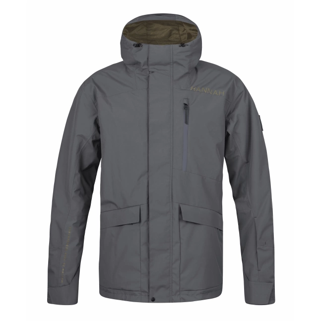 Pánská lyžařská bunda Hannah GAROW FD asphalt Pánská lyžařská bunda Hannah GAROW FD asphalt