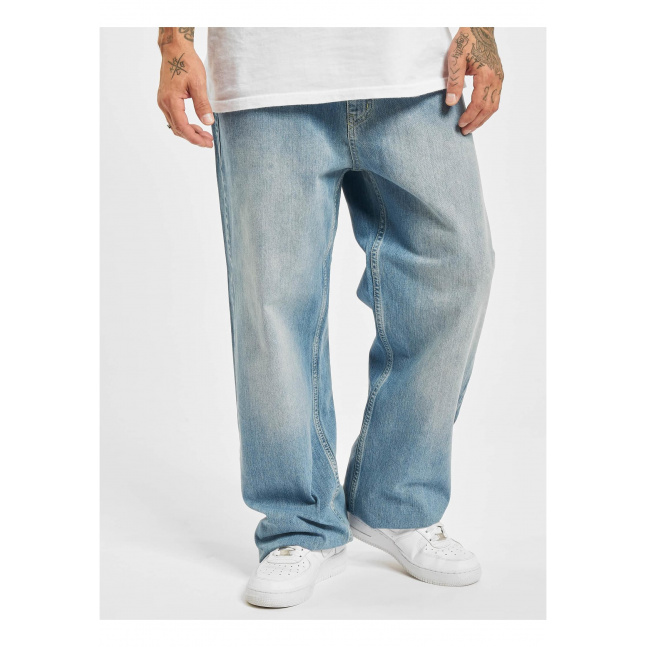 Světle modrý denim Homie Baggy Jeans