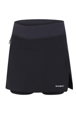 Dámská funkční sukně se šortkami HUSKY Flamy L černá